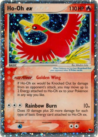 HO Oh EX TCG Cards