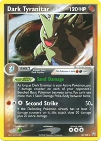 Dark Tyranitar card artwork