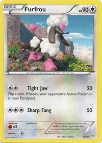 Furfrou (#20 - Noivern) card artwork