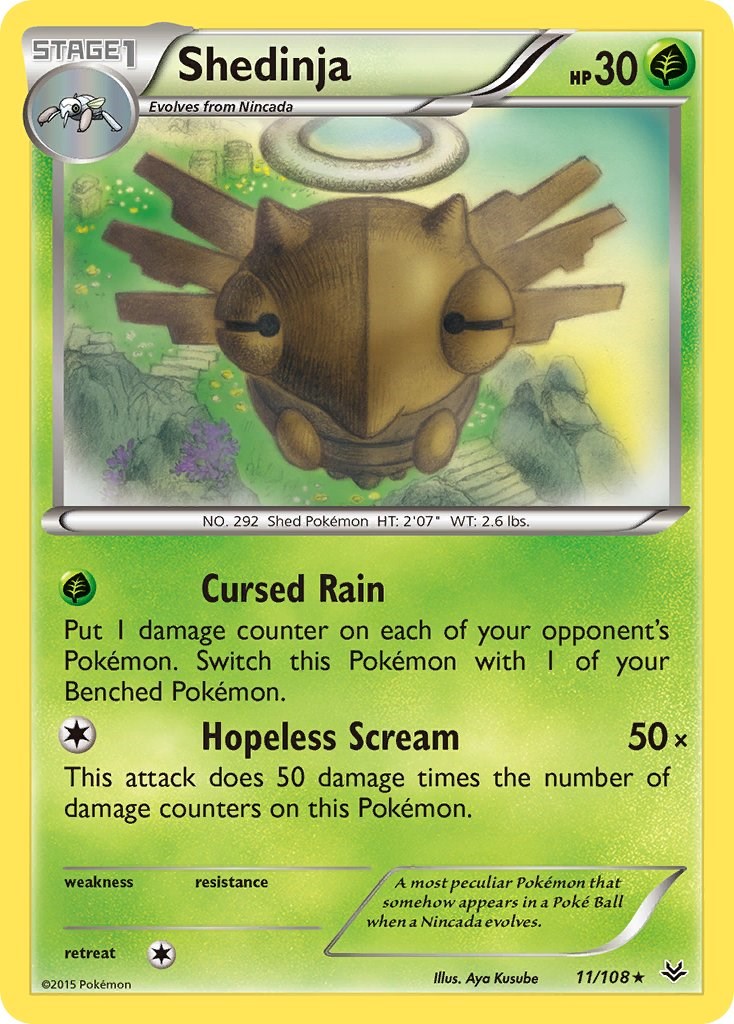 Shedinja card artwork