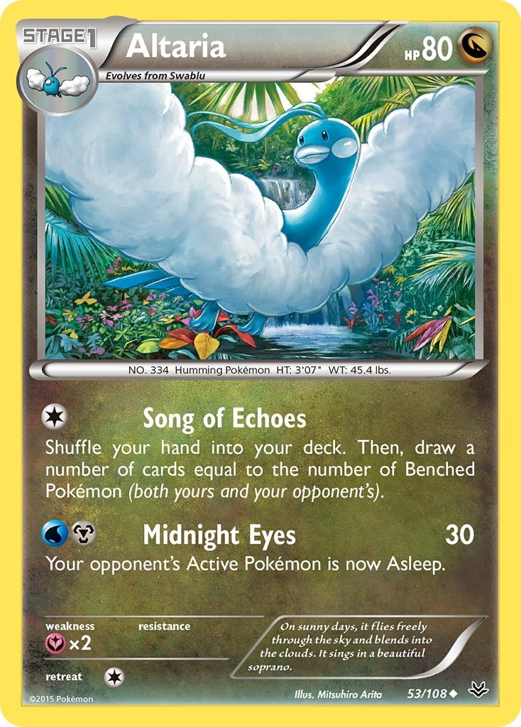 Altaria card artwork
