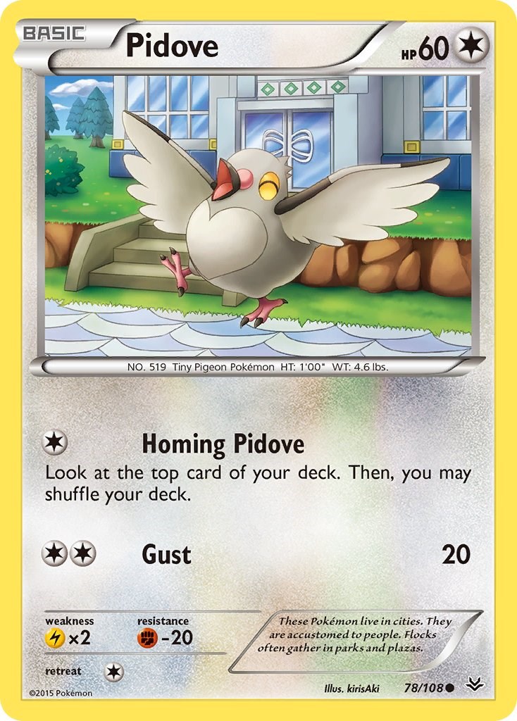 Pidove card artwork