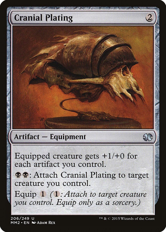 Cranial Plating - Modern Masters 2015 - Magic: The Gathering