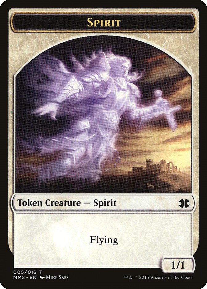 Spirit Token - Modern Masters 2015 - Magic: The Gathering
