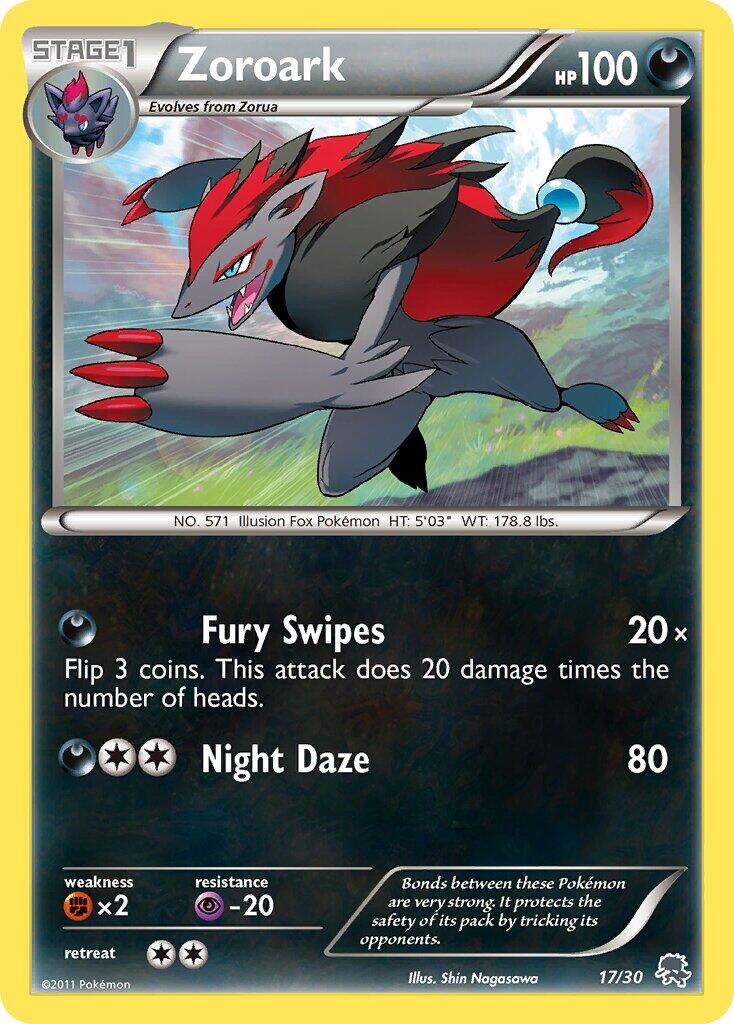 Zoroark (#17 Non-Holo) card artwork