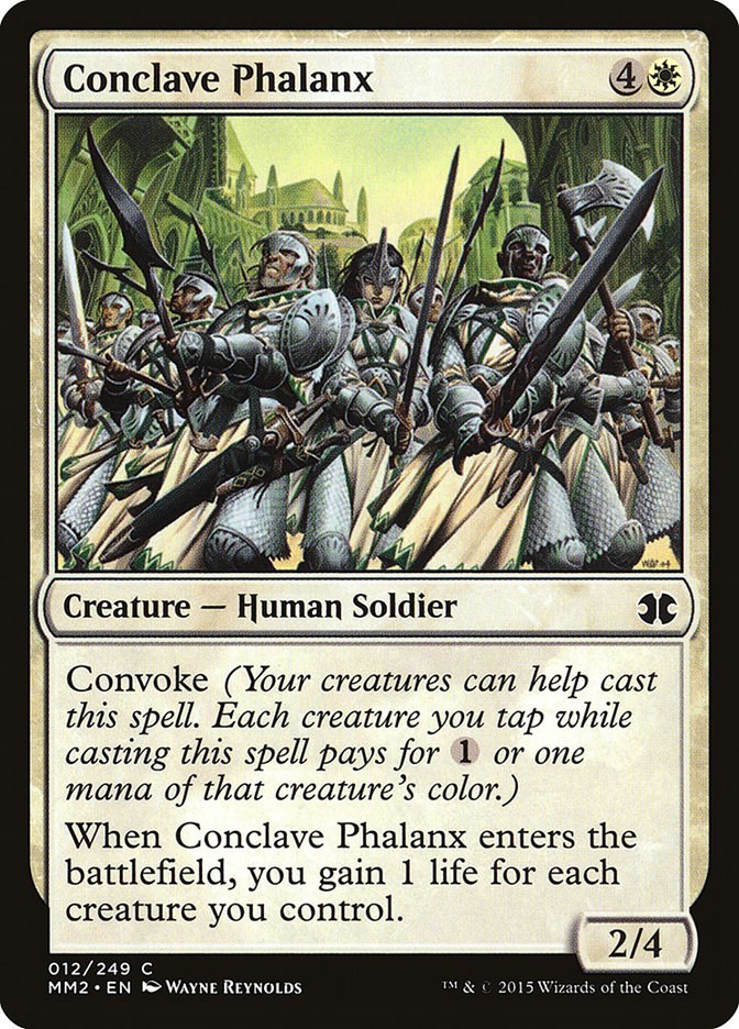 Conclave Phalanx - Modern Masters 2015 - Magic: The Gathering