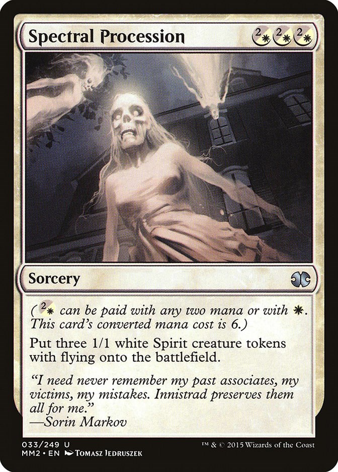 Spectral Procession MTG MODERN MASTERS 2015 EDITION 