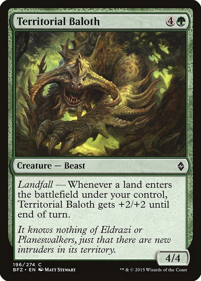 Territorial Baloth (196) (BFZ)