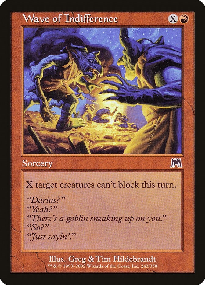 Wave of Indifference (243) (ONS)