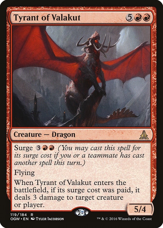 Tyrant of Valakut (119) (OGW)