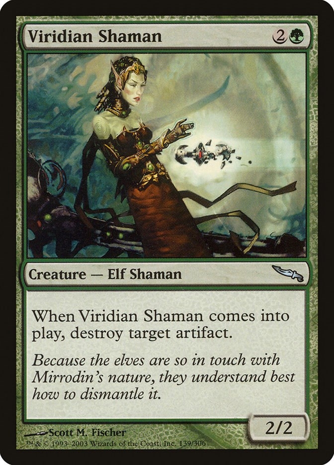 Viridian Shaman (139) (MRD)