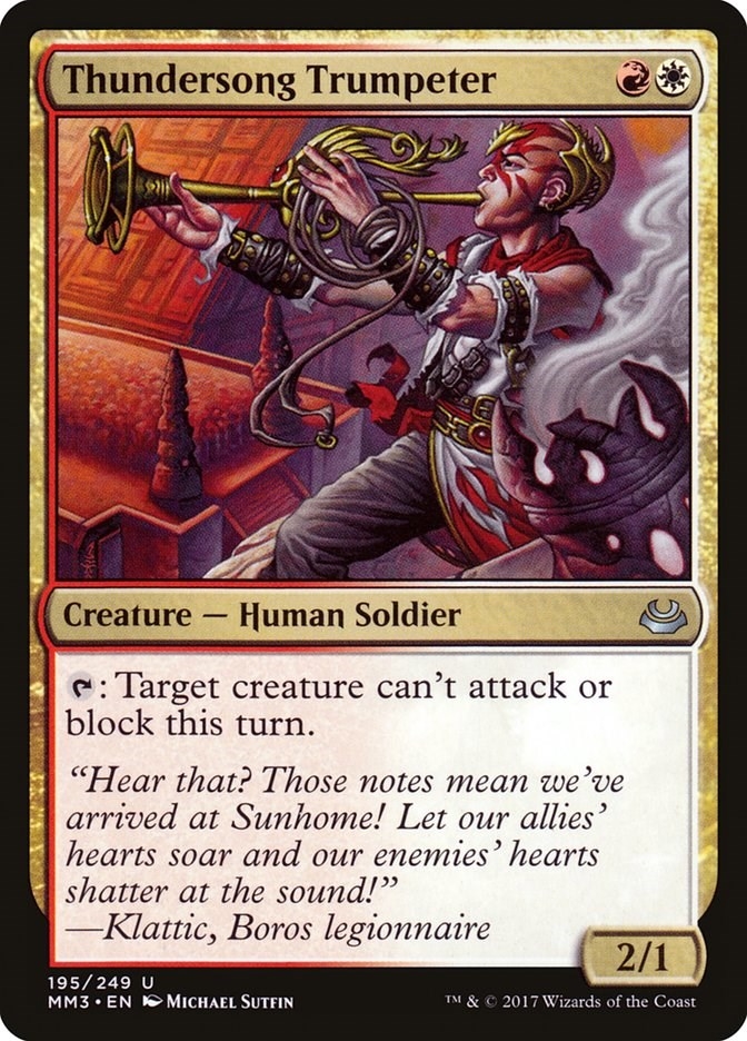 Thundersong Trumpeter (195) (MM3)