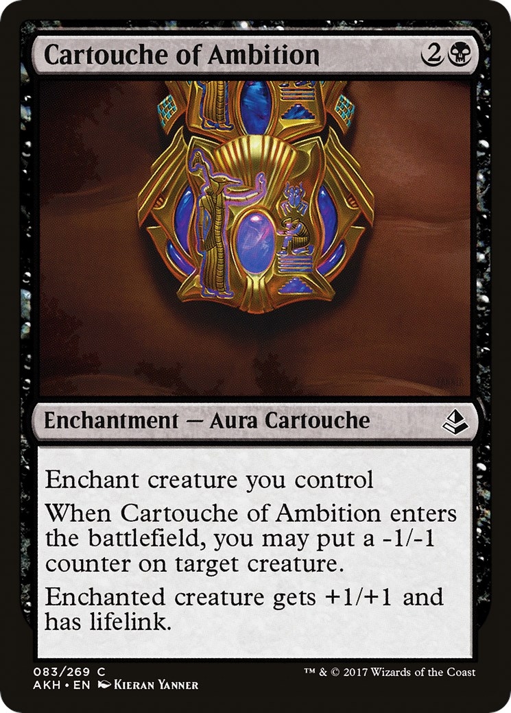 Cartouche of Ambition [Amonkhet]