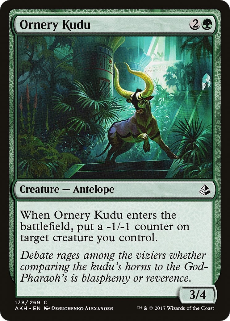 Ornery Kudu [Amonkhet]