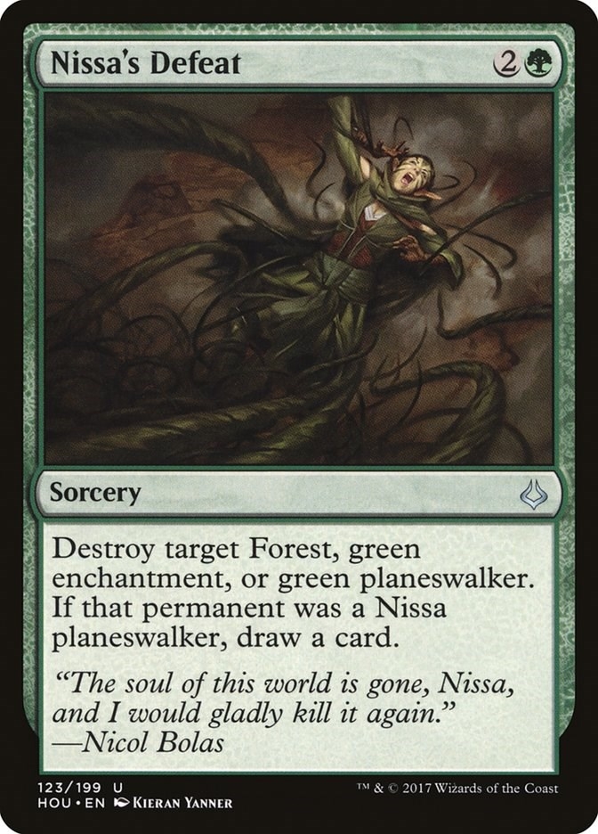 Nissa's Defeat (123) (HOU)