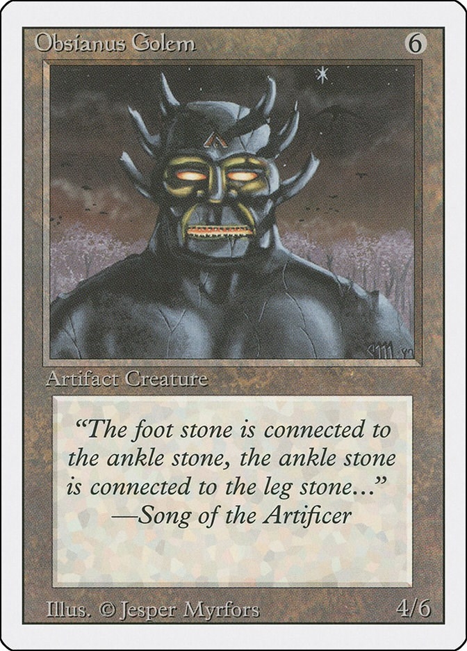 Obsianus Golem [Revised Edition]