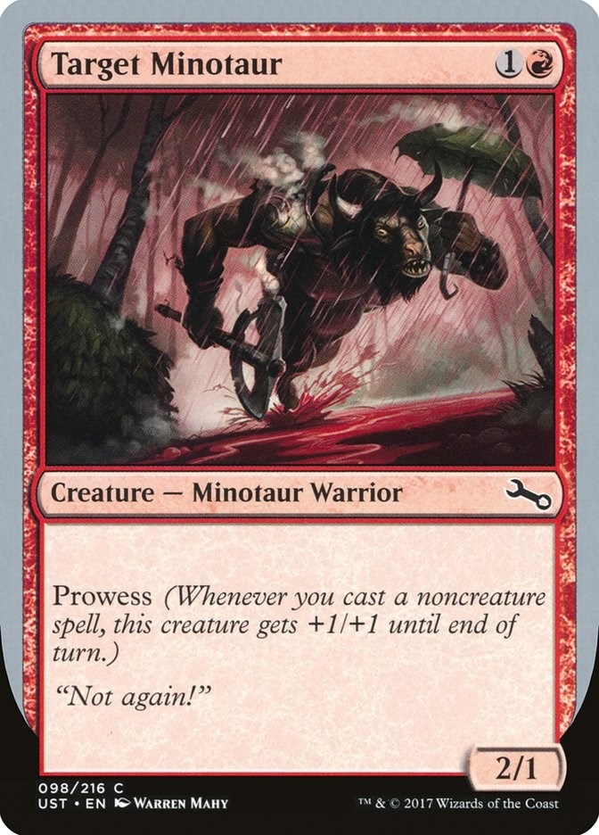Target Minotaur (B) (98) (UST)