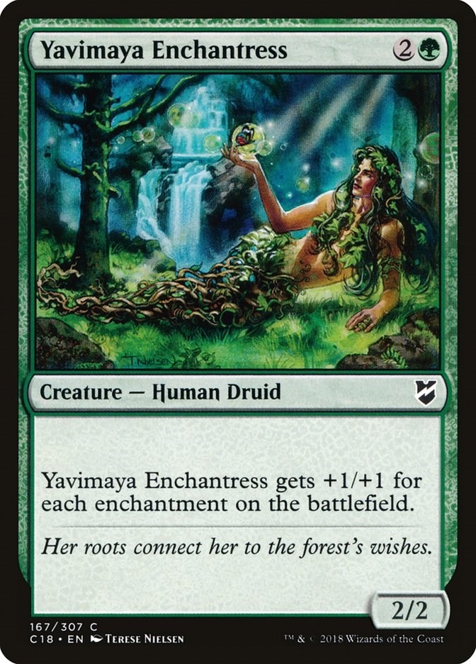 Yavimaya Enchantress (167) (C18)