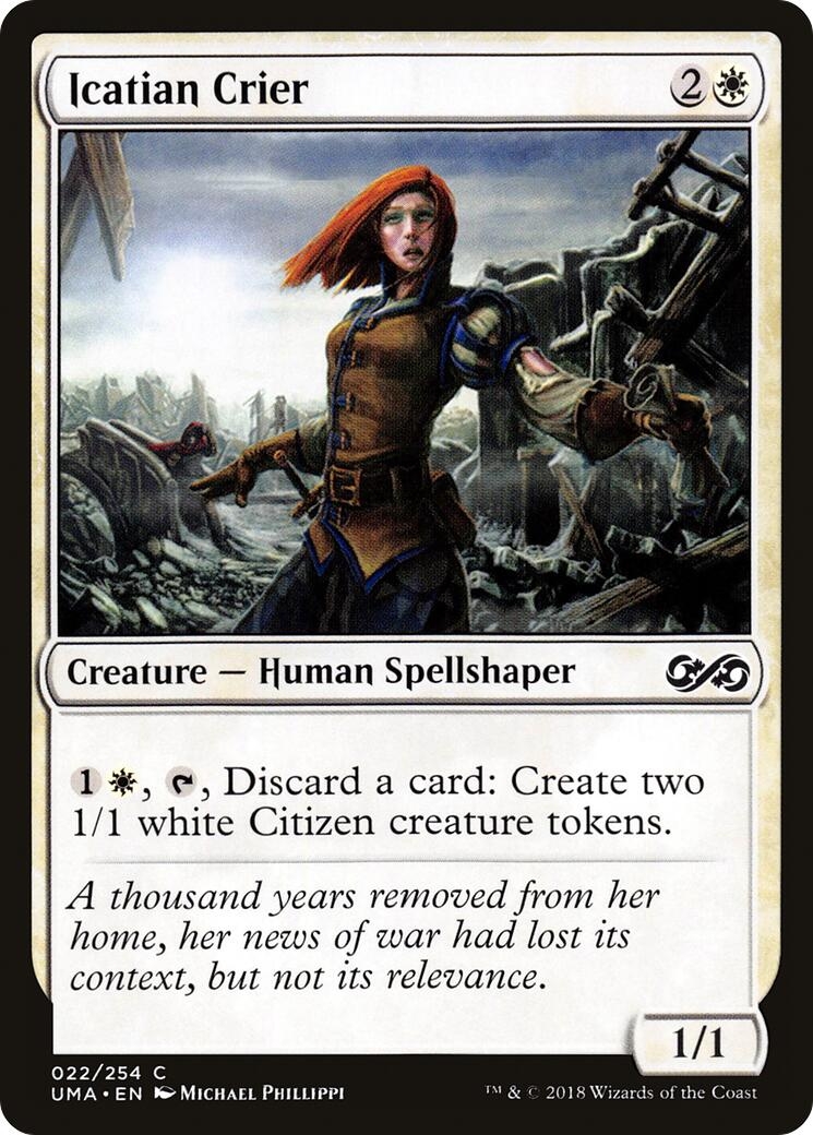 Icatian Crier [Ultimate Masters]