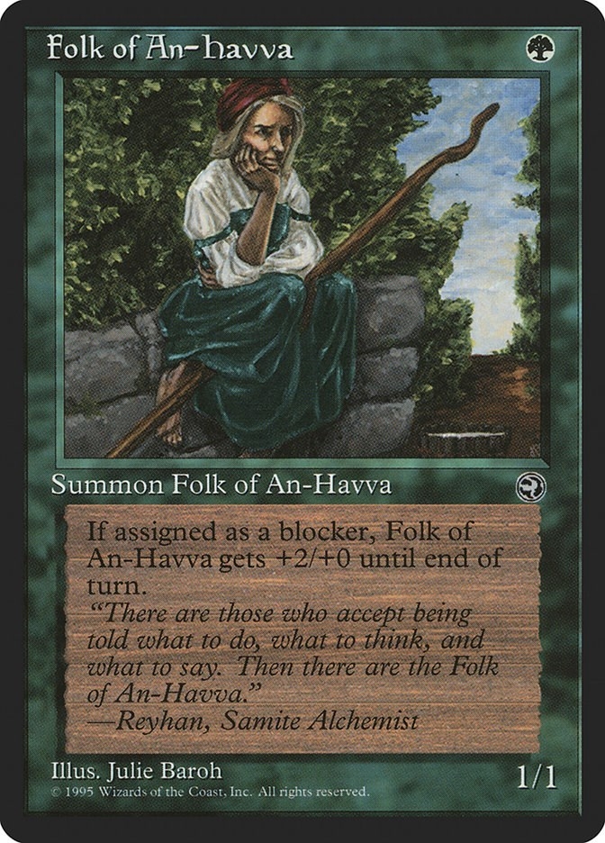 Folk of An-Havva (Joskun Flavor Text) [Homelands]