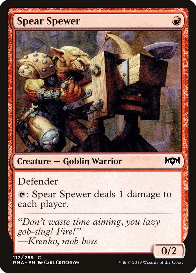 Spear Spewer (117) (RNA)