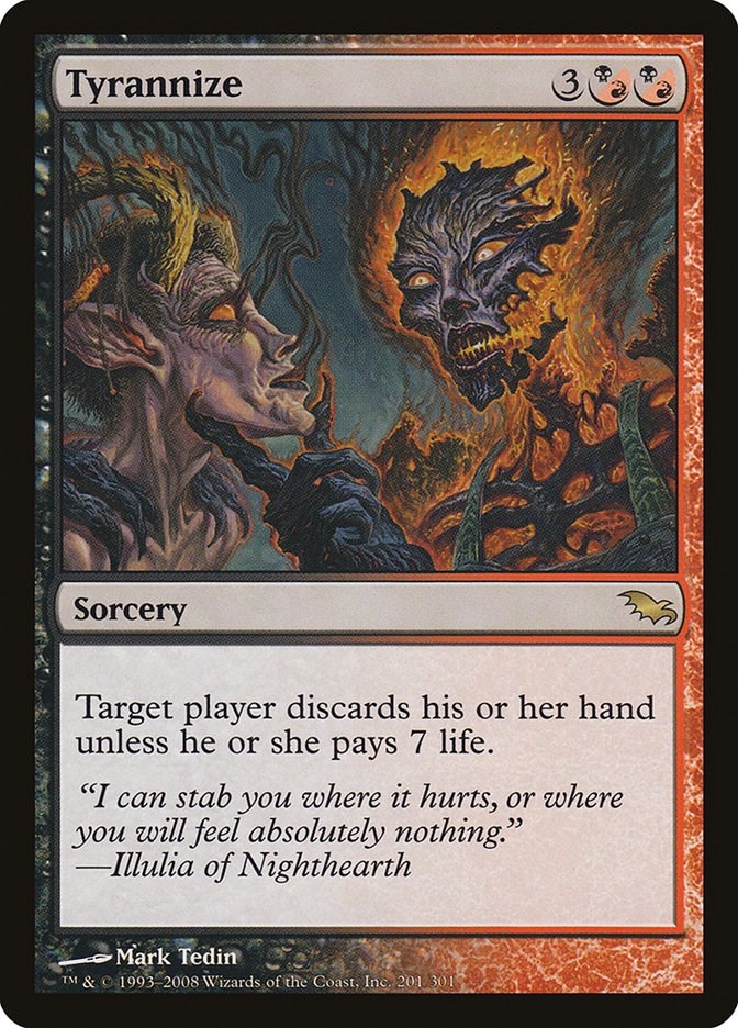 Tyrannize (201) (SHM)