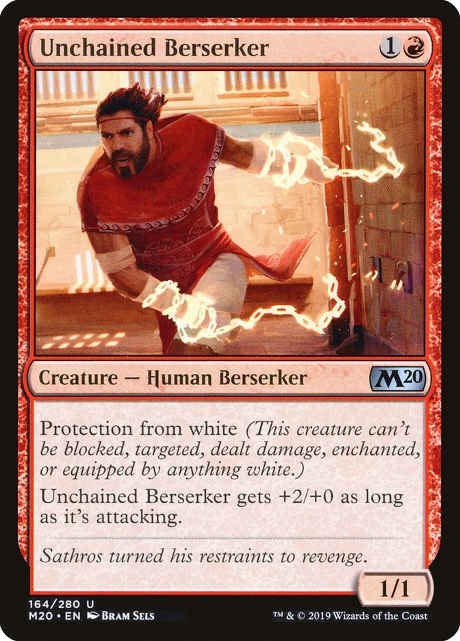 Unchained Berserker (164) (M20)