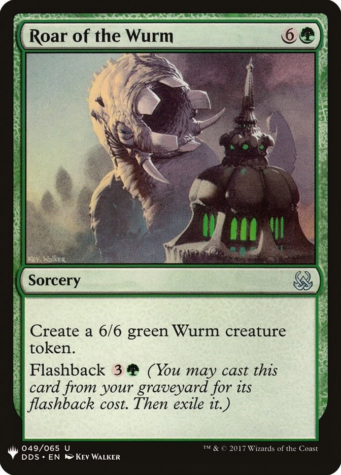 Roar of the Wurm (49) (LIST)
