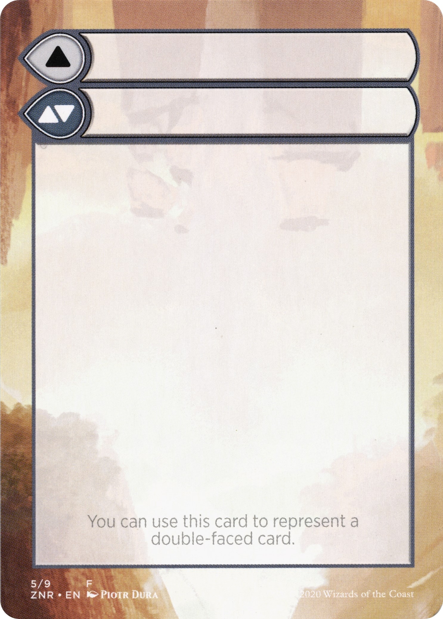Helper Card (5/9) [Zendikar Rising Tokens]