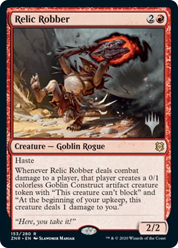 Relic Robber (Promo Pack) [Zendikar Rising Promos]