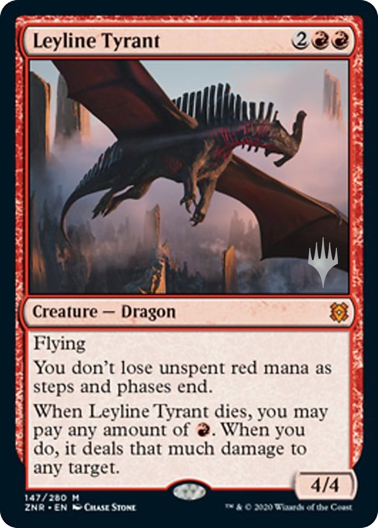 Leyline Tyrant (Promo Pack) [Zendikar Rising Promos]