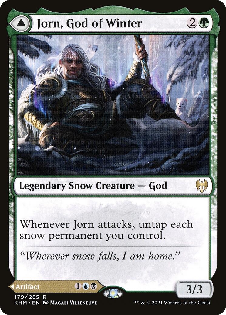 Jorn, God of Winter // Kaldring, the Rimestaff [Kaldheim]