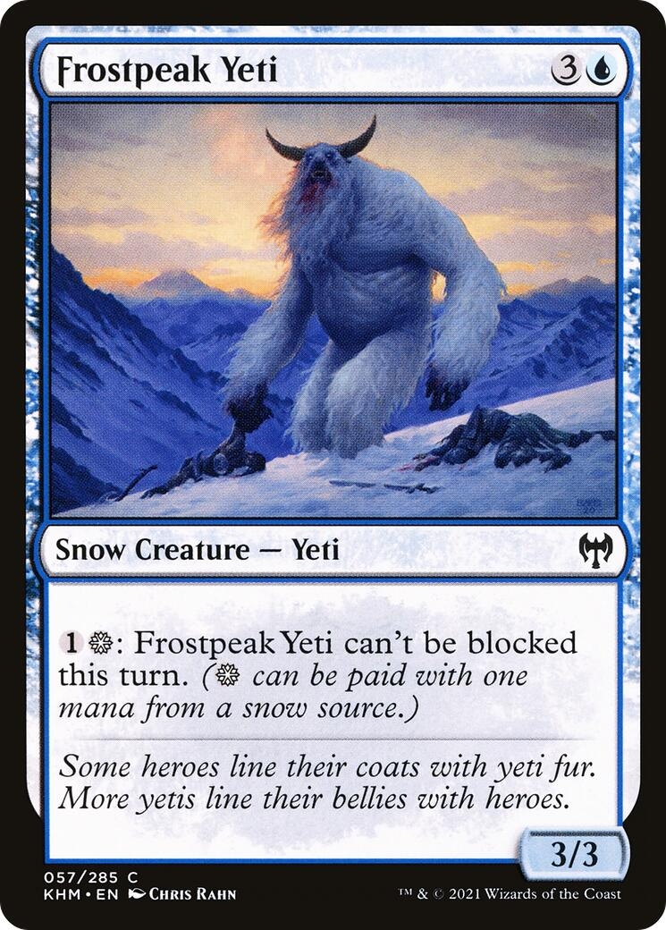Frostpeak Yeti [Kaldheim]