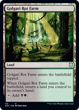 Golgari Rot Farm [Kaldheim Commander]