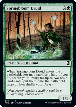 Springbloom Druid (74) (KHC)