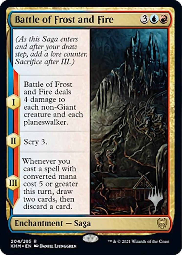 Battle of Frost and Fire (Promo Pack) [Kaldheim Promos]