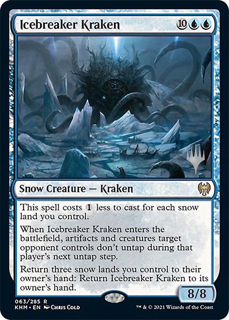 Icebreaker Kraken (Promo Pack) [Kaldheim Promos]