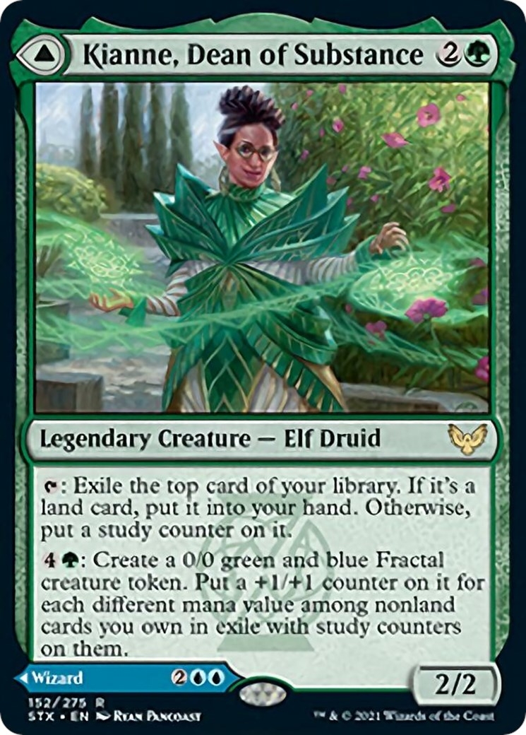 Kianne, Dean of Substance // Imbraham, Dean of Theory [Strixhaven: School of Mages]