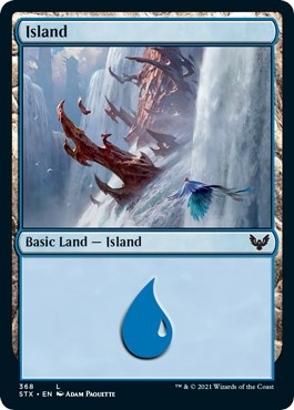 Island (368) [Strixhaven: School of Mages]