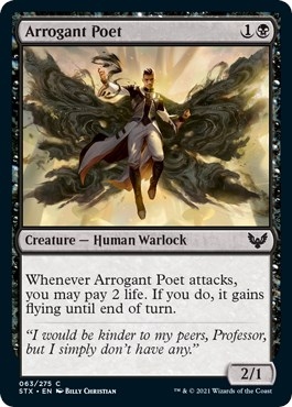 Arrogant Poet [Strixhaven: School of Mages]
