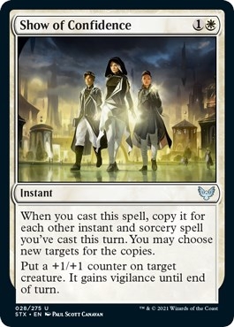 Show of Confidence [Strixhaven: School of Mages]