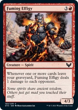 Fuming Effigy [Strixhaven: School of Mages]