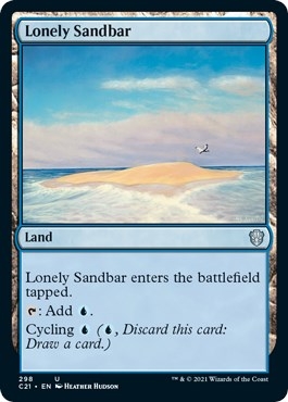 Lonely Sandbar [Commander 2021]