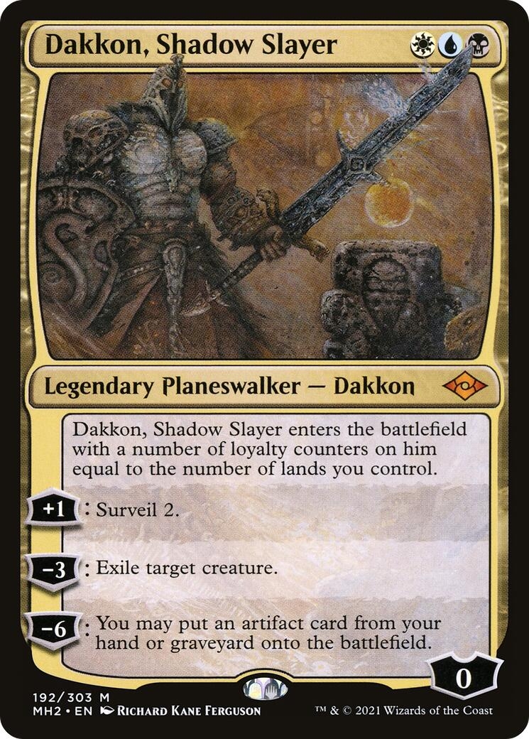 Dakkon, Shadow Slayer [Modern Horizons 2]