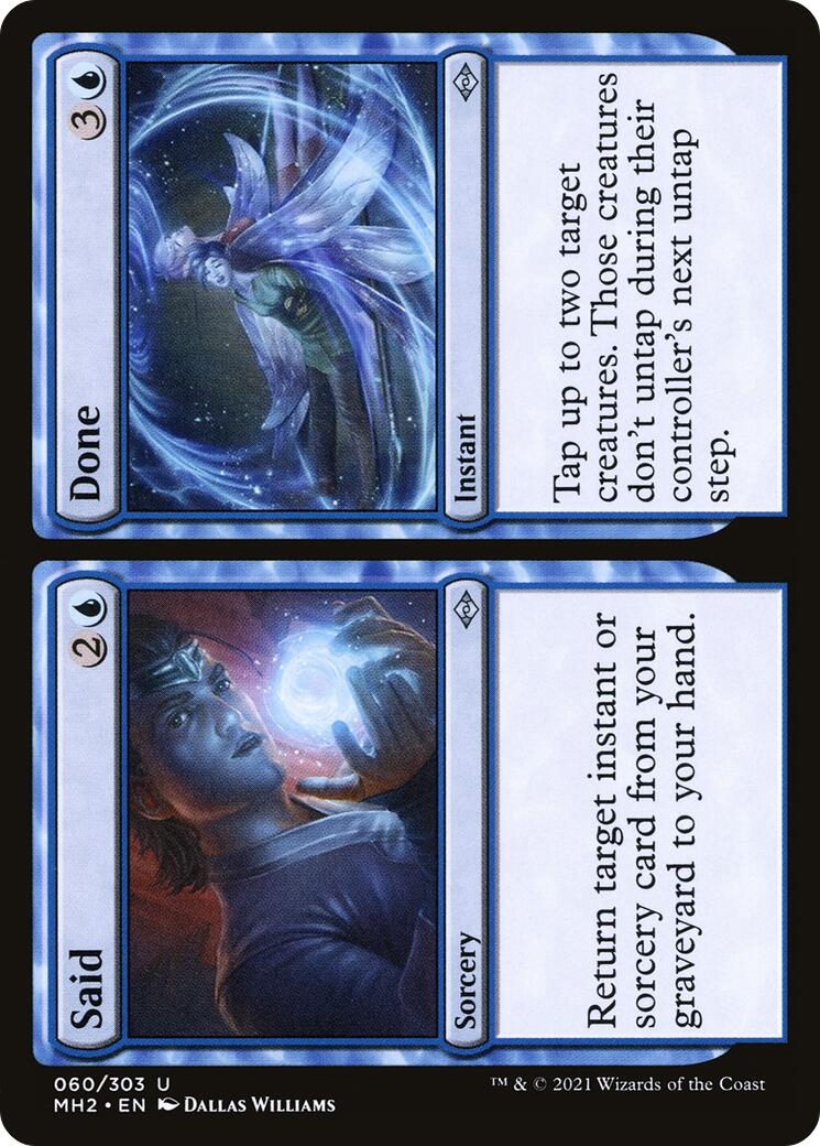 Said // Done [Modern Horizons 2]