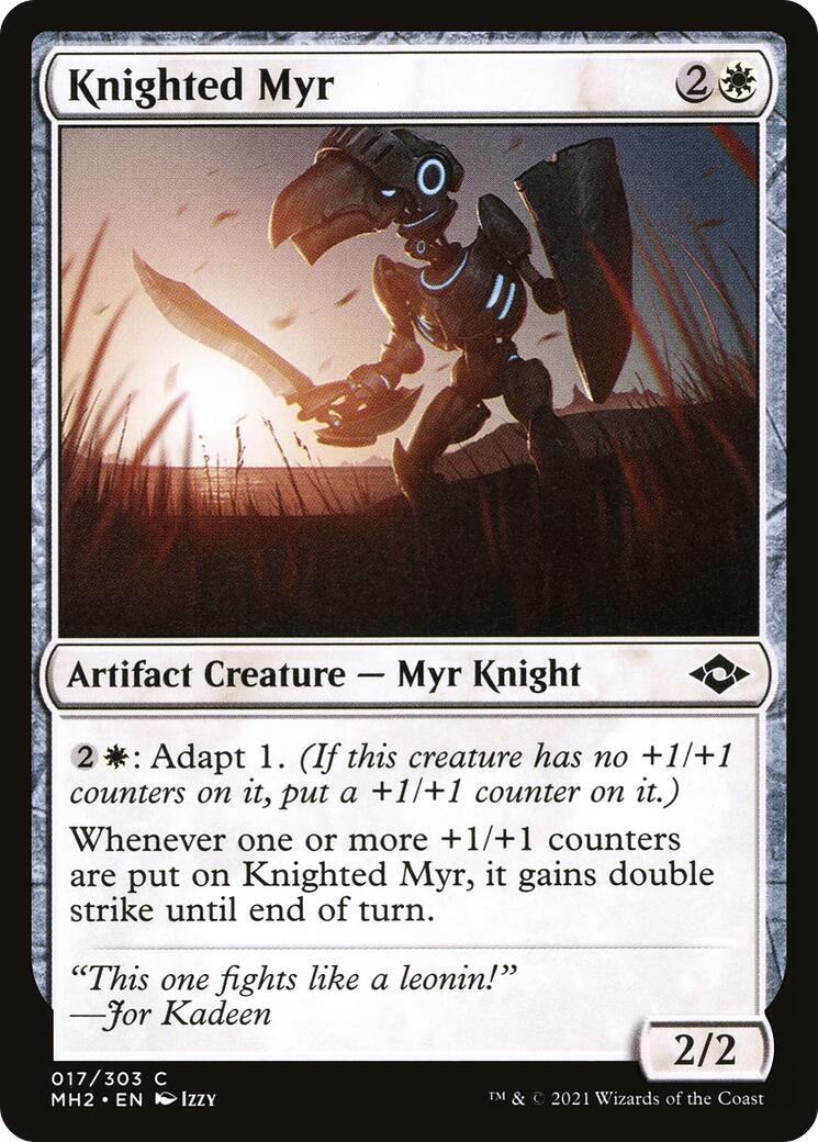 Knighted Myr [Modern Horizons 2]