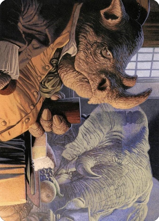 Late to Dinner Art Card [Modern Horizons 2 Art Series]