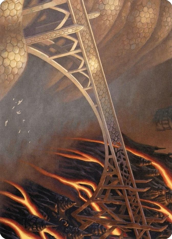 Rustvale Bridge Art Card [Modern Horizons 2 Art Series]