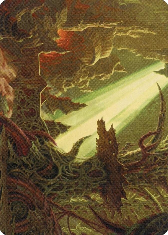 Darkmoss Bridge Art Card [Modern Horizons 2 Art Series]