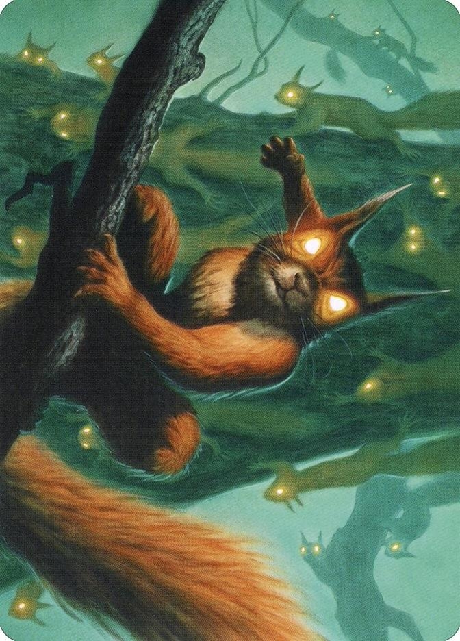 Chatterstorm Art Card [Modern Horizons 2 Art Series]